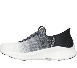 Hands Free Slip-Ins|Athletic Sneakers<SKECHERS Slip-ins: GO WALK Anywhere - Amir WHITE / BLACK