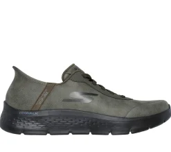 Hands Free Slip-Ins|Casual Sneakers<SKECHERS Slip-ins: GO WALK Flex - Smooth Motion OLIVE