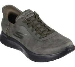 Hands Free Slip-Ins|Casual Sneakers<SKECHERS Slip-ins: GO WALK Flex - Smooth Motion OLIVE