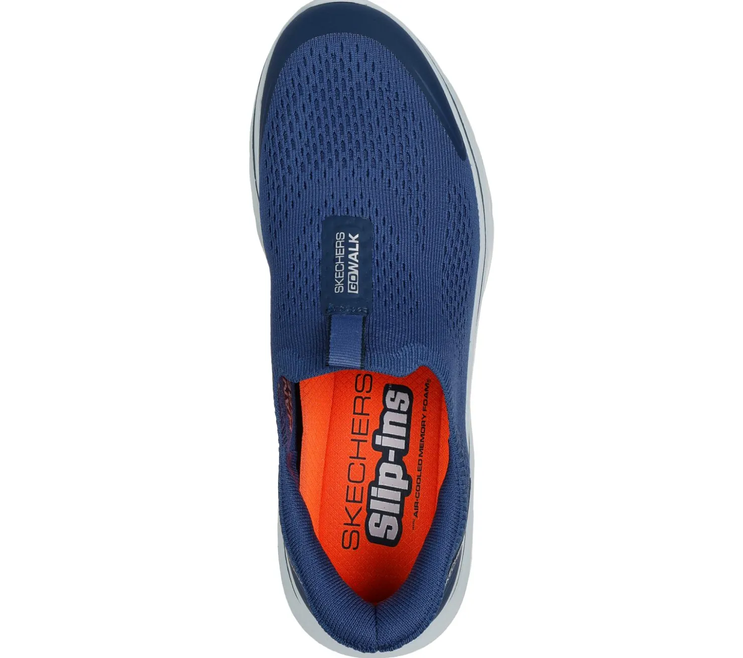 Athletic Sneakers|Hands Free Slip-Ins<SKECHERS Slip-ins: GO WALK 7 - Easy On Evolution NAVY