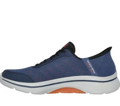 Hands Free Slip-Ins|Casual Sneakers<SKECHERS Slip-ins: GO WALK Arch Fit 2.0 - Simplicity 2.5 NAVY / ORANGE