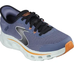 Hands Free Slip-Ins|Athletic Sneakers<SKECHERS Slip-ins: GO WALK Glide-Step 2.0 - Zander NAVY / ORANGE