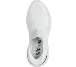 Hands Free Slip-Ins|Casual Sneakers<SKECHERS Slip-ins: Hazel - Priya WHITE / SILVER