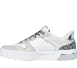 Hands Free Slip-Ins|Casual Sneakers<SKECHERS Slip-ins: Jade - Radiant Roar WHITE / SILVER