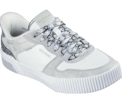 Hands Free Slip-Ins|Casual Sneakers<SKECHERS Slip-ins: Jade - Radiant Roar WHITE / SILVER