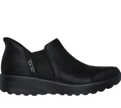 Boots<SKECHERS Slip-ins: Lovely Vibe - Autumn Leaves BLACK