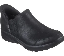 Boots<SKECHERS Slip-ins: Lovely Vibe - Autumn Leaves BLACK