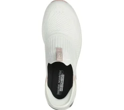 Wedges|Hands Free Slip-Ins<SKECHERS Slip-ins Mark Nason: A Wedge - Crecent WHITE / PINK
