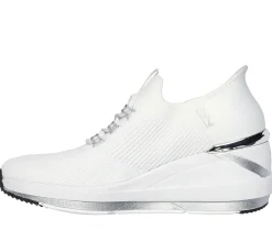 Hands Free Slip-Ins|Casual Sneakers<SKECHERS Slip-ins Mark Nason: The Triple Wedge - Dallis WHITE