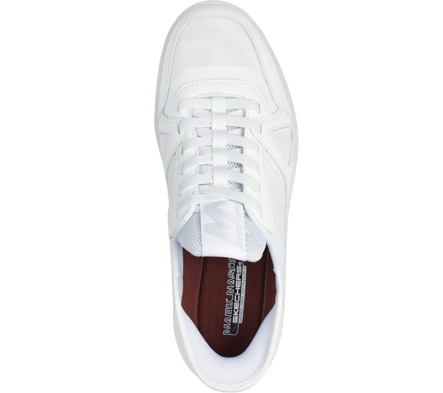 Hands Free Slip-Ins|Casual Sneakers<SKECHERS Slip-ins Mark Nason: New Wave Cup WHITE