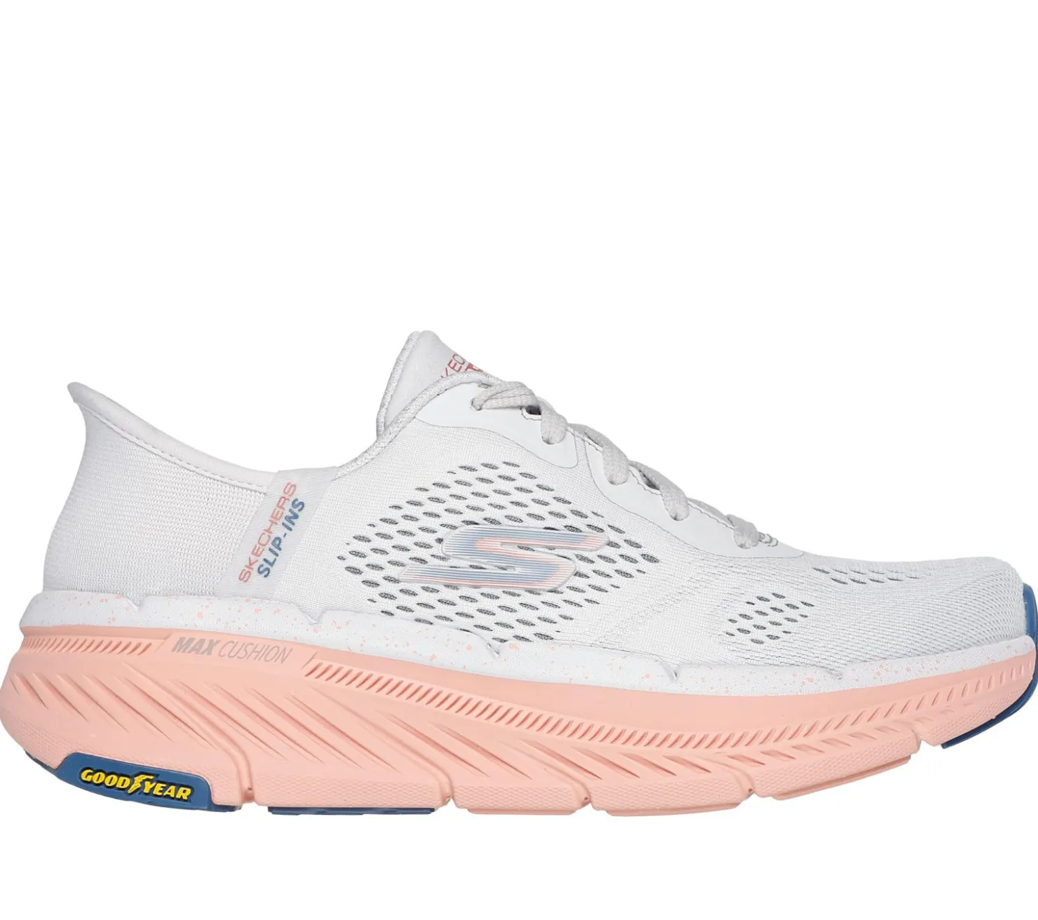 Hands Free Slip-Ins|Athletic Sneakers<SKECHERS Slip-ins: Max Cushioning Premier 2.0 - Alora LIGHT GRAY / ORANGE