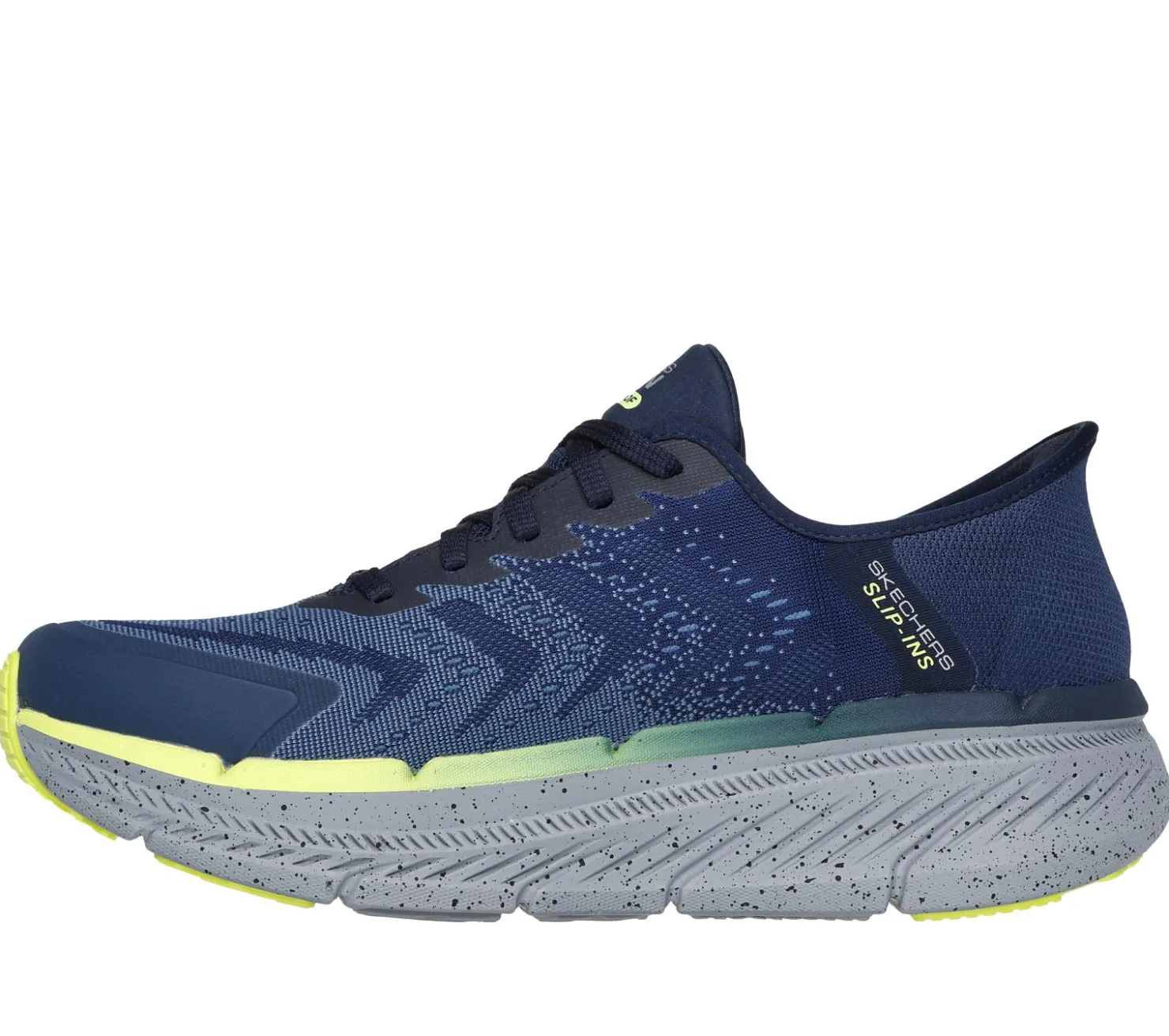Hands Free Slip-Ins|Athletic Sneakers<SKECHERS Slip-ins: Max Cushioning Premier 2.0 - Stanch NAVY / YELLOW
