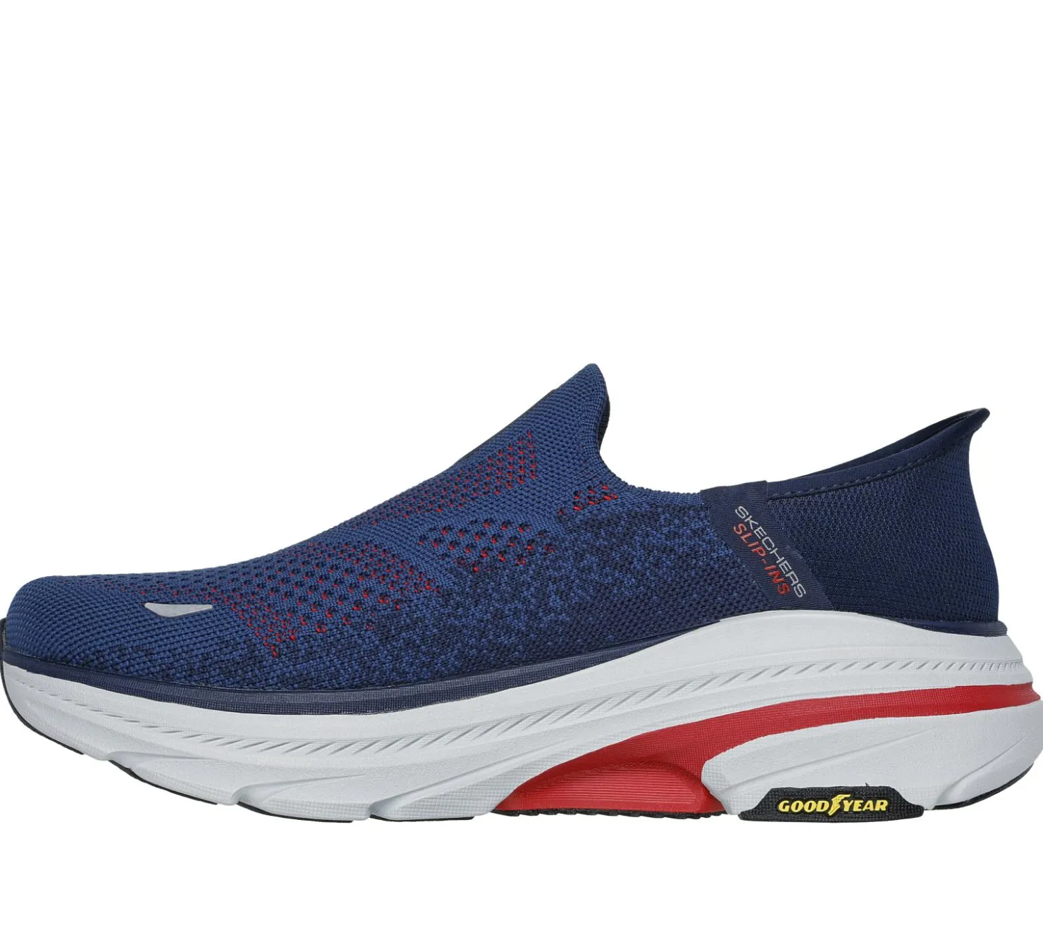 Hands Free Slip-Ins|Athletic Sneakers<SKECHERS Slip-ins: Max Cushioning Arch Fit 2.0 NAVY / RED