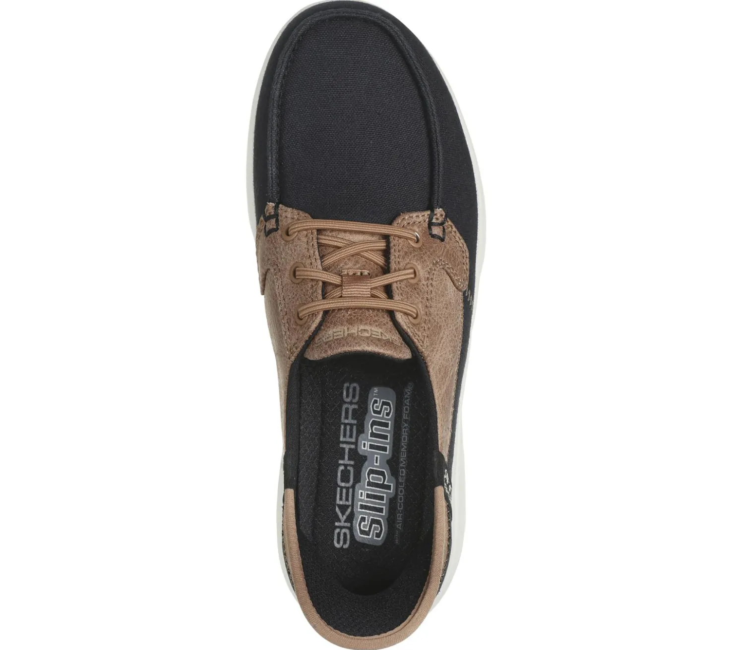 Boat Shoes|Hands Free Slip-Ins<SKECHERS Slip-ins: On-the-GO Flex - Palmilla BLACK / WHITE