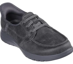 Boat Shoes|Hands Free Slip-Ins<SKECHERS Slip-ins: On-the-GO Flex - Merit CHARCOAL