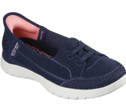 Hands Free Slip-Ins|Flats<SKECHERS Slip-ins: On-the-GO Flex - Top Notch NAVY