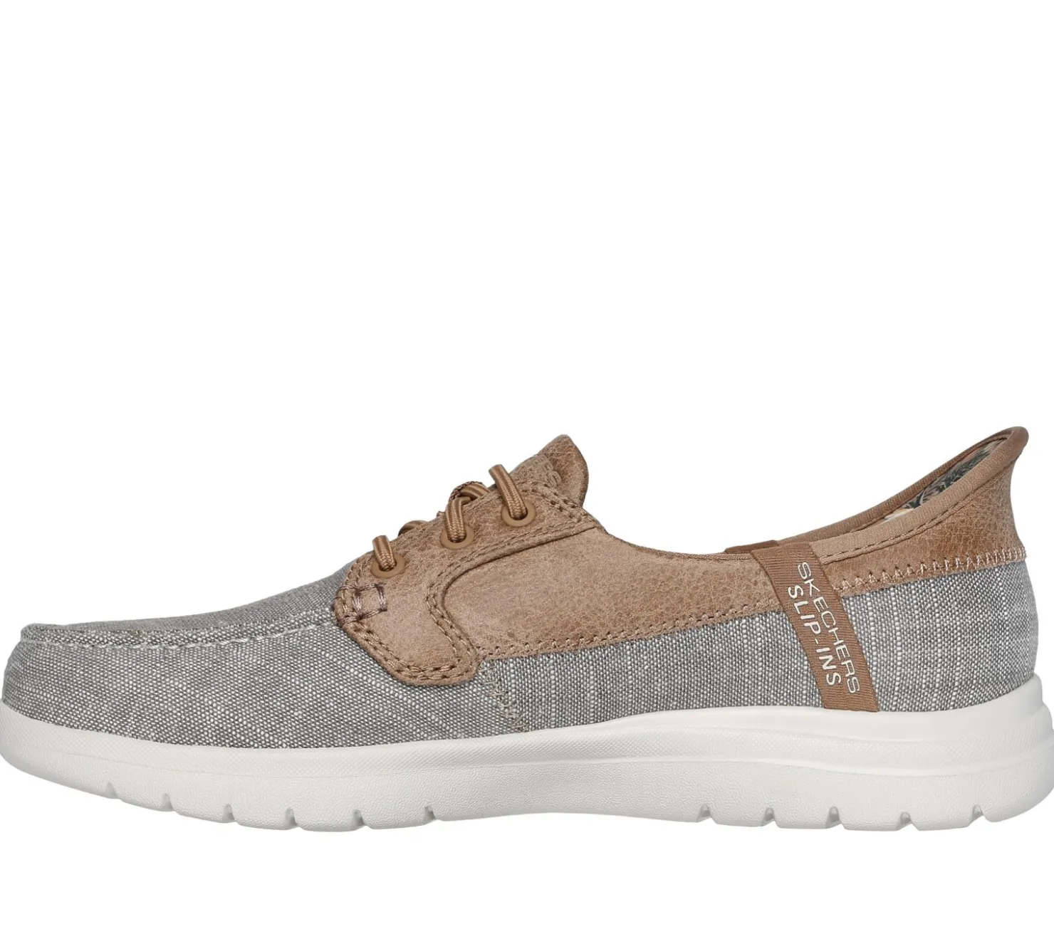 Boat Shoes|Hands Free Slip-Ins<SKECHERS Slip-ins: On-the-GO Flex - Coastal Sky TAUPE