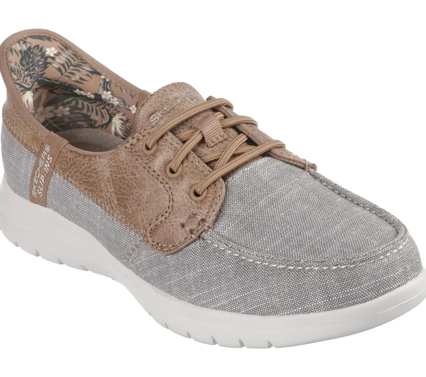 Boat Shoes|Hands Free Slip-Ins<SKECHERS Slip-ins: On-the-GO Flex - Coastal Sky TAUPE