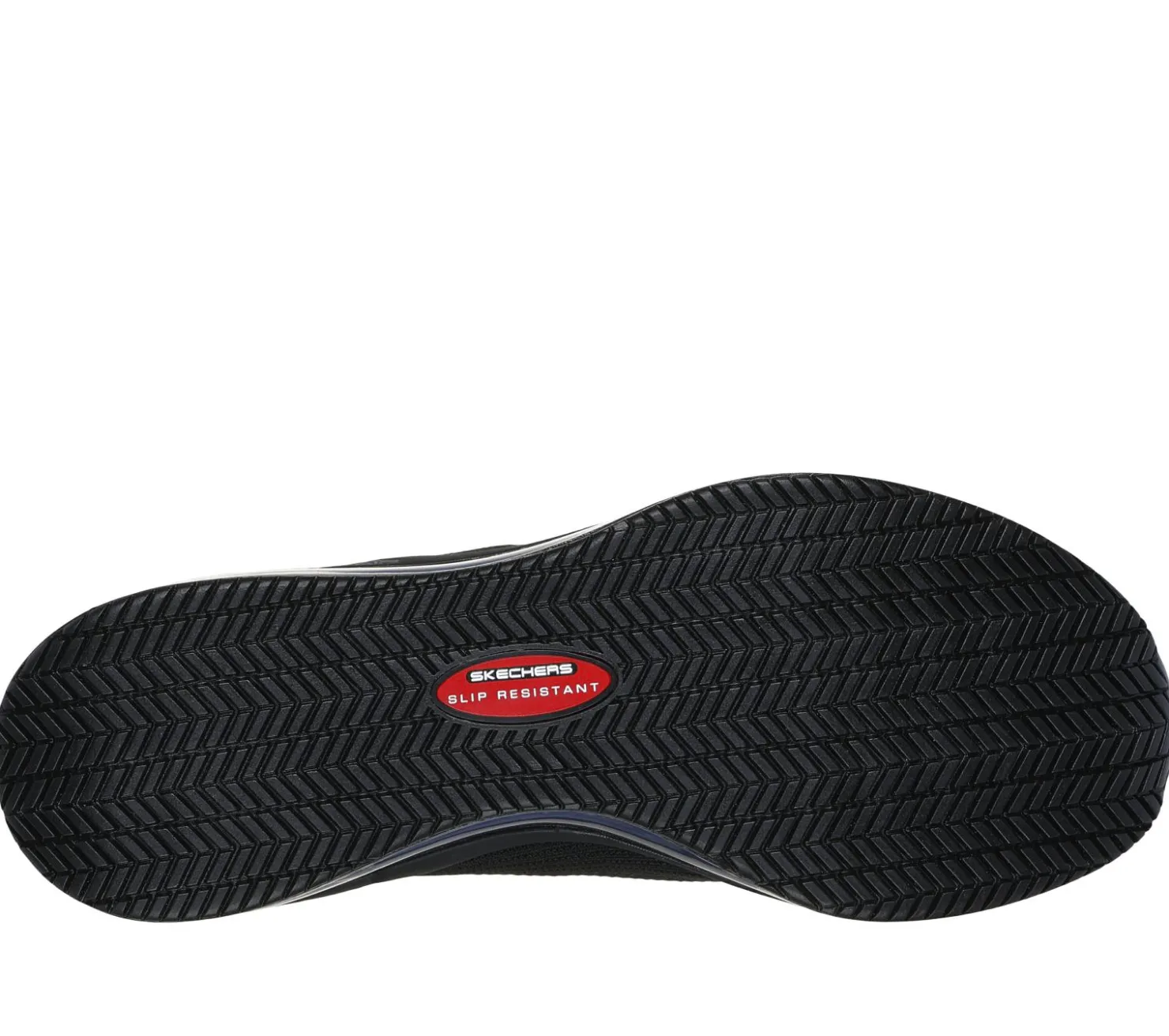 Work & Safety|Hands Free Slip-Ins<SKECHERS Slip-ins Relaxed Fit Work: Skech-Air Slip-Resistant - Lorvol BLACK