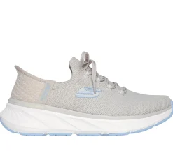 Hands Free Slip-Ins|Athletic Sneakers<SKECHERS Slip-ins Relaxed Fit: Edgeride NATURAL / LIGHT BLUE