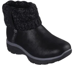 Hands Free Slip-Ins|Boots<SKECHERS Slip-ins Relaxed Fit: Easy Going - Cozy Weather 2 BLACK
