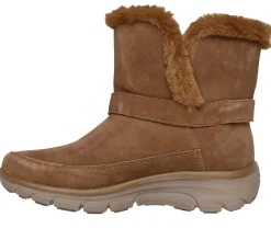 Hands Free Slip-Ins|Boots<SKECHERS Slip-ins Relaxed Fit: Easy Going - Dreamers Luxe Vibes CHESTNUT