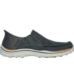 Canvas Shoes|Hands Free Slip-Ins<SKECHERS Slip-ins Relaxed Fit: Expected - Cayson CHARCOAL