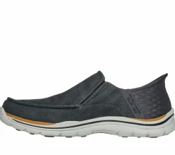 Canvas Shoes|Hands Free Slip-Ins<SKECHERS Slip-ins Relaxed Fit: Expected - Cayson CHARCOAL
