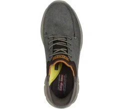 Canvas Shoes|Hands Free Slip-Ins<SKECHERS Slip-ins Relaxed Fit: Revolted - Santino BROWN