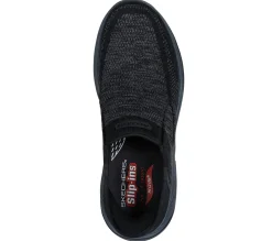 Slip-Ons|Casual Sneakers<SKECHERS Slip-ins Relaxed Fit: Arch Fit Motley - Atlee BLACK