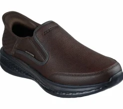 Dress Shoes|Hands Free Slip-Ins<SKECHERS Slip-ins Relaxed Fit: Slade - Cooper RED / BROWN