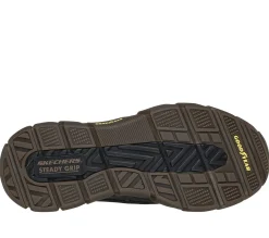 Hands Free Slip-Ins|Casual Sneakers<SKECHERS Slip-ins Relaxed Fit: Respected - Jace CHOCOLATE / BLACK