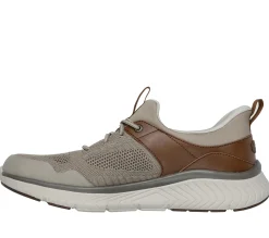Hands Free Slip-Ins|Casual Sneakers<SKECHERS Slip-ins Relaxed Fit: Arch Crosser - Emeric TAUPE / BROWN