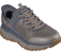 Hands Free Slip-Ins|Athletic Sneakers<SKECHERS Slip-ins Relaxed Fit: D'Lux Journey - Switch Stitch TAN / CHARCOAL