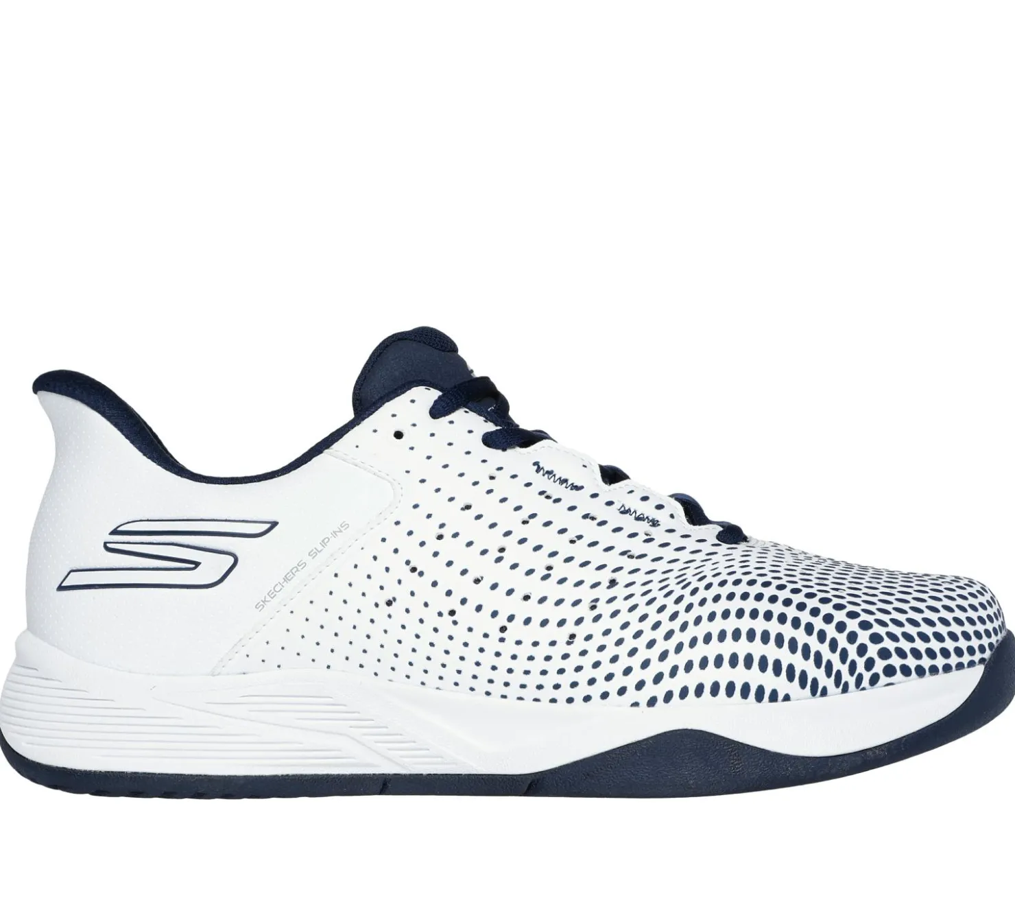 Hands Free Slip-Ins|Athletic Sneakers<SKECHERS Slip-ins Relaxed Fit: Viper Court Reload WHITE / NAVY