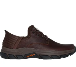 Dress Shoes|Hands Free Slip-Ins<SKECHERS Slip-ins: Respected - Garville RED / BROWN