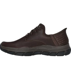 Dress Shoes|Hands Free Slip-Ins<SKECHERS Slip-ins: Respected - Garville RED / BROWN