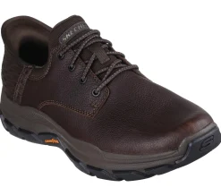 Dress Shoes|Hands Free Slip-Ins<SKECHERS Slip-ins: Respected - Garville RED / BROWN