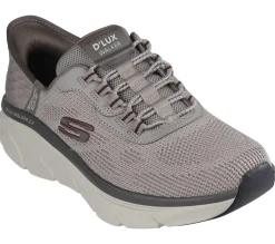Hands Free Slip-Ins<SKECHERS Slip-ins RF: D'Lux Walker 2.0 - Rezinate TAUPE