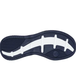 Hands Free Slip-Ins|Athletic Sneakers<SKECHERS Slip-ins RF: Durham - Delvor WHITE / NAVY