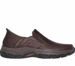 Hands Free Slip-Ins|Casual Sneakers<SKECHERS Slip-ins RF: Respected - Elgin RED / BROWN