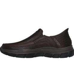 Hands Free Slip-Ins|Casual Sneakers<SKECHERS Slip-ins RF: Respected - Elgin RED / BROWN