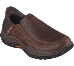 Hands Free Slip-Ins|Casual Sneakers<SKECHERS Slip-ins RF: Respected - Elgin RED / BROWN
