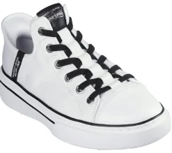 Canvas Shoes|Hands Free Slip-Ins<SKECHERS Slip-ins: Snoop One - Boss Life Canvas WHITE / BLACK