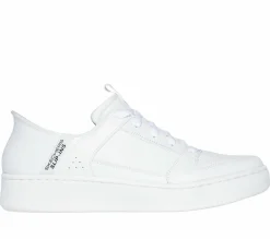 Hands Free Slip-Ins|Casual Sneakers<SKECHERS Slip-ins: Sport Court 92 - Distown WHITE