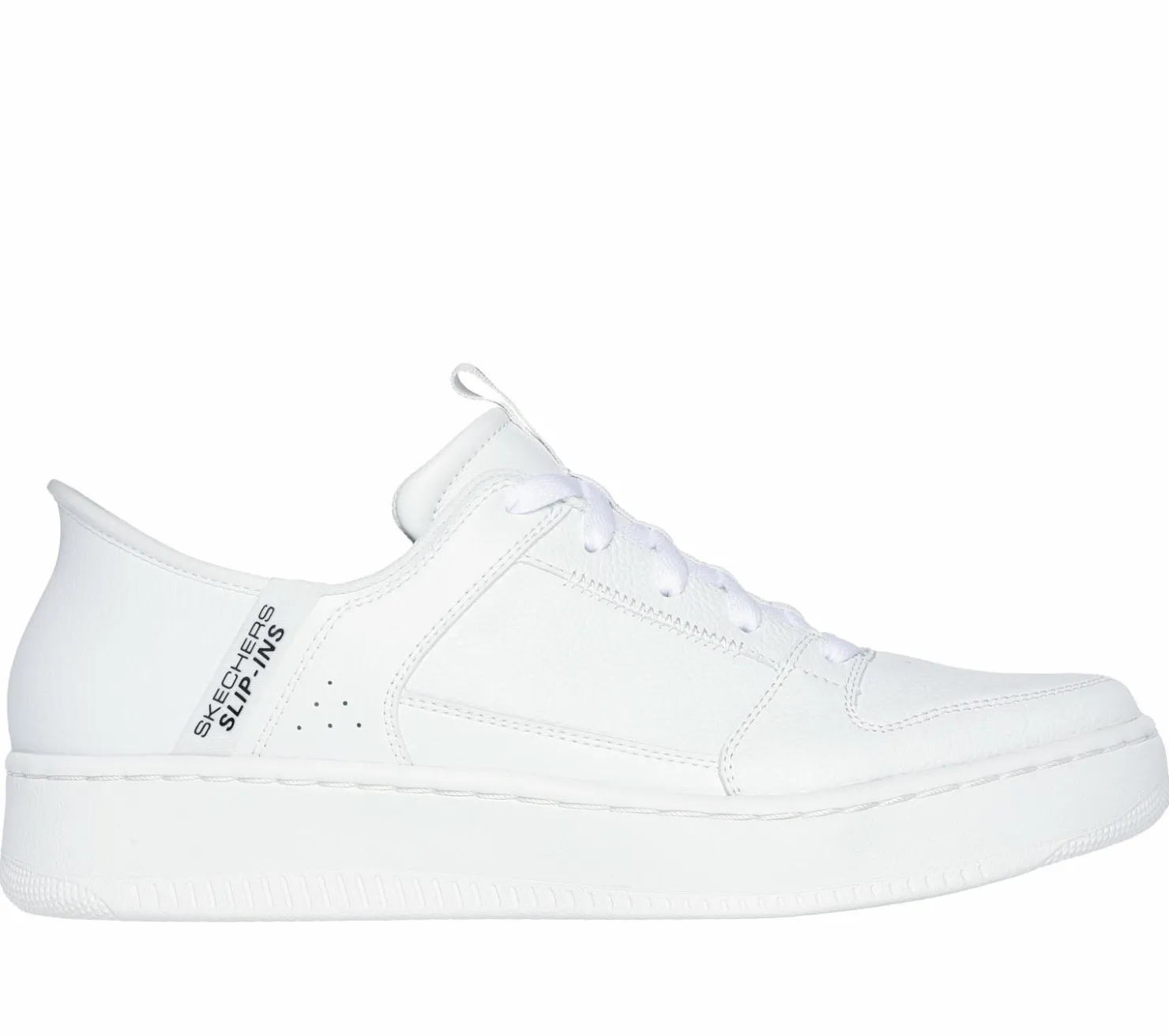 Hands Free Slip-Ins|Casual Sneakers<SKECHERS Slip-ins: Sport Court 92 - Distown WHITE