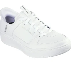 Hands Free Slip-Ins|Casual Sneakers<SKECHERS Slip-ins: Sport Court 92 - Distown WHITE