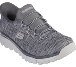 Hands Free Slip-Ins|Athletic Sneakers<SKECHERS Slip-ins: Summits AT - Sespe GRAY / PINK