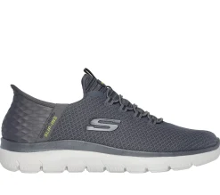 Hands Free Slip-Ins|Casual Sneakers<SKECHERS Slip-ins: Summits - High Range CHARCOAL
