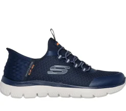 Hands Free Slip-Ins|Athletic Shoes & Sneakers<SKECHERS Slip-ins: Summits - High Range NAVY / ORANGE